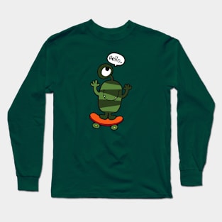 Green monster Long Sleeve T-Shirt